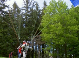  Parapenle biplaza Morzine 